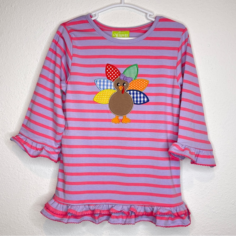 classic whimsy turkey tunic top